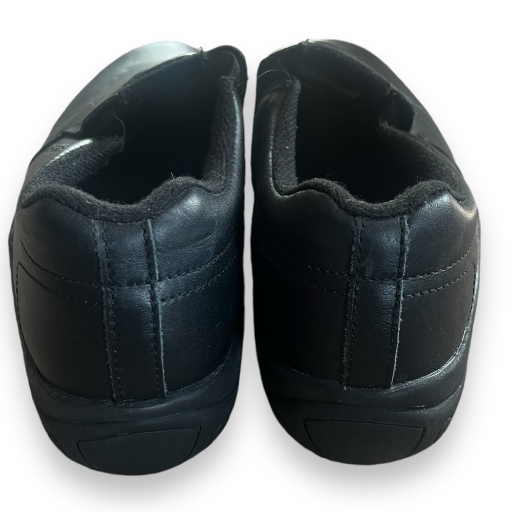 Merrell Black Leather Jungle Moc Slip-on Grippy Sole Shoes ⚠️ Missing Insert ⚠️ - Picture 3 of 11